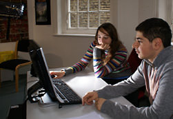DLD students at work